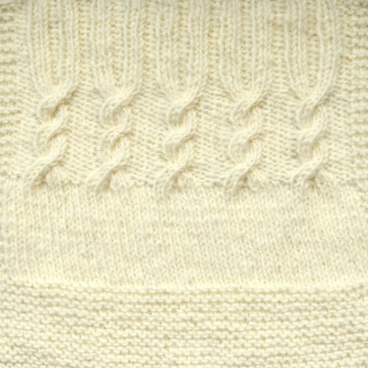 Hill & Down Fingering - Crisp White